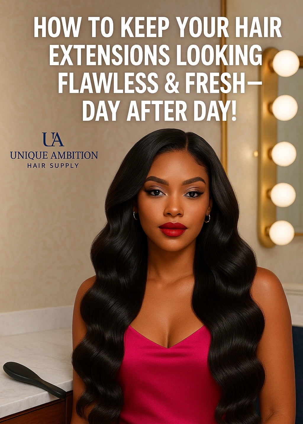 How to Keep Your Hair Extensions Looking Flawless & Fresh-Day After Day!