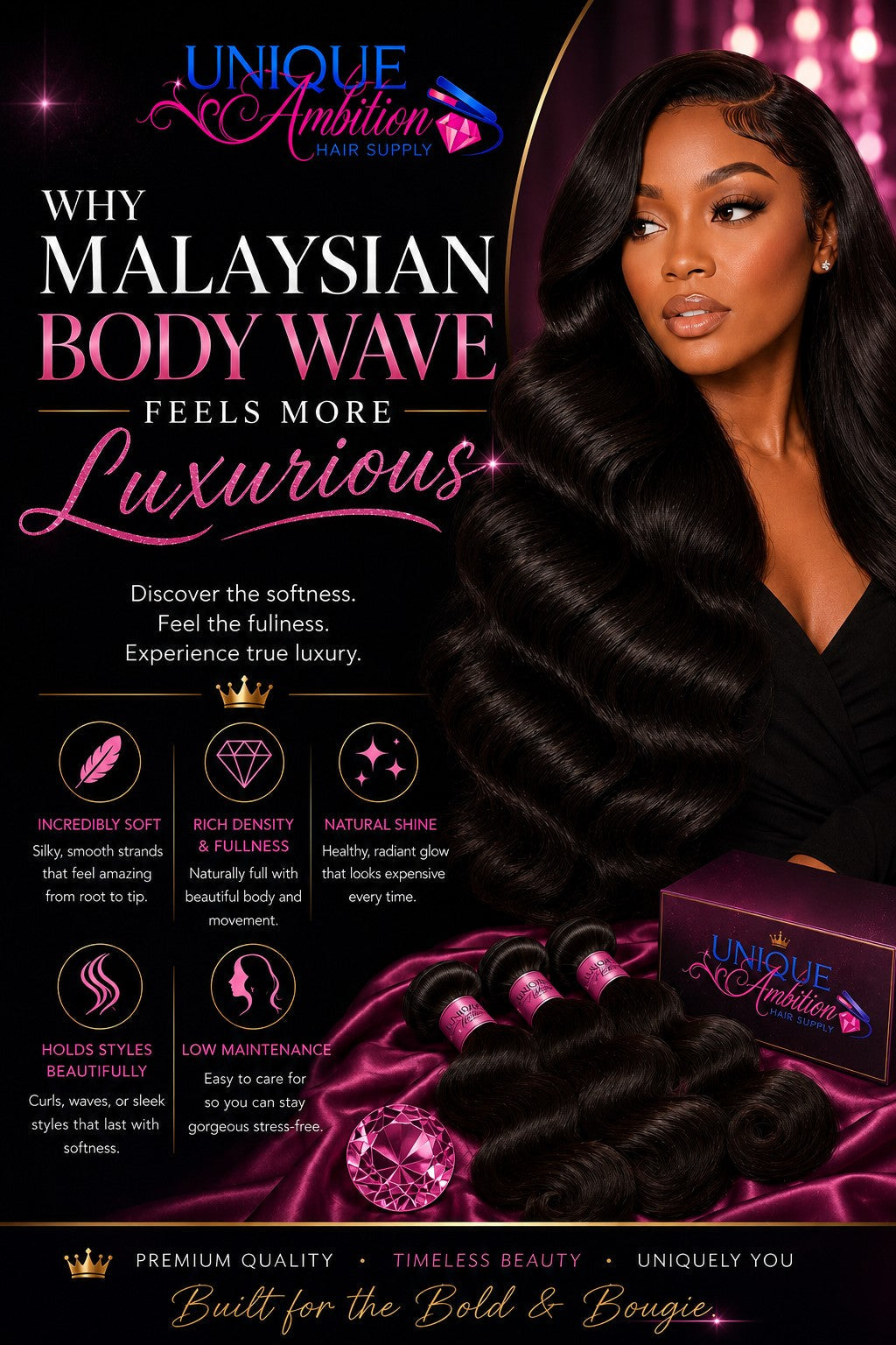 Why Malaysian Body Wave Feels More Luxurious