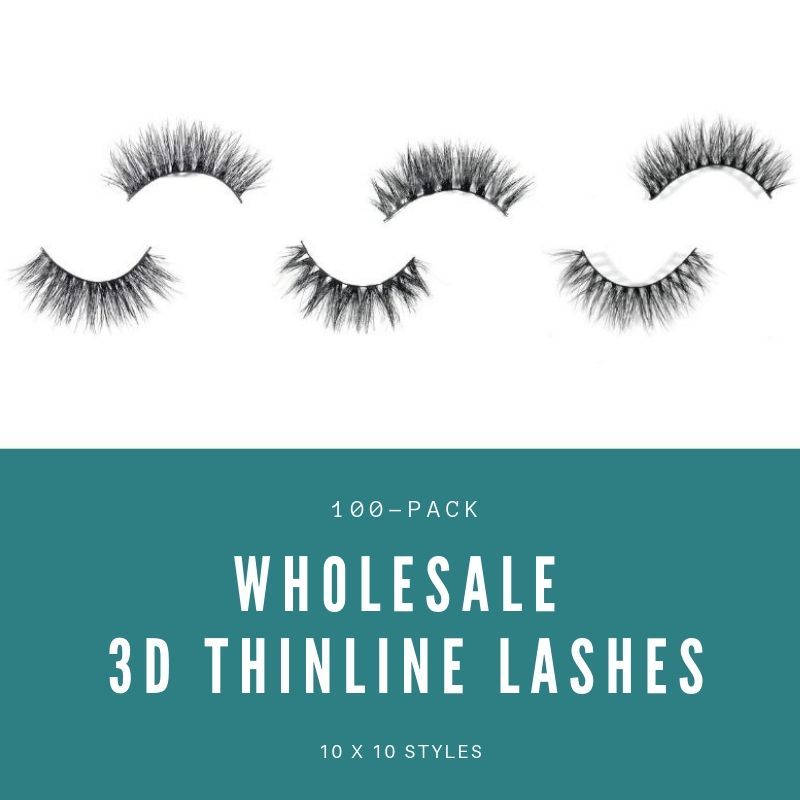 3D Thinline Lashes Wholesale Package