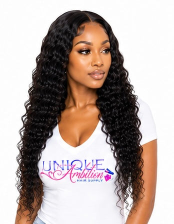 Brazilian Deep Wave U-Part Wig