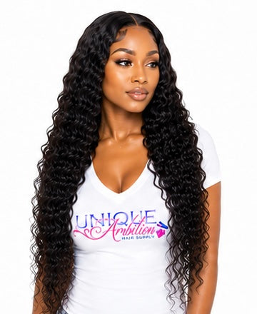 Brazilian Deep Wave U-Part Wig
