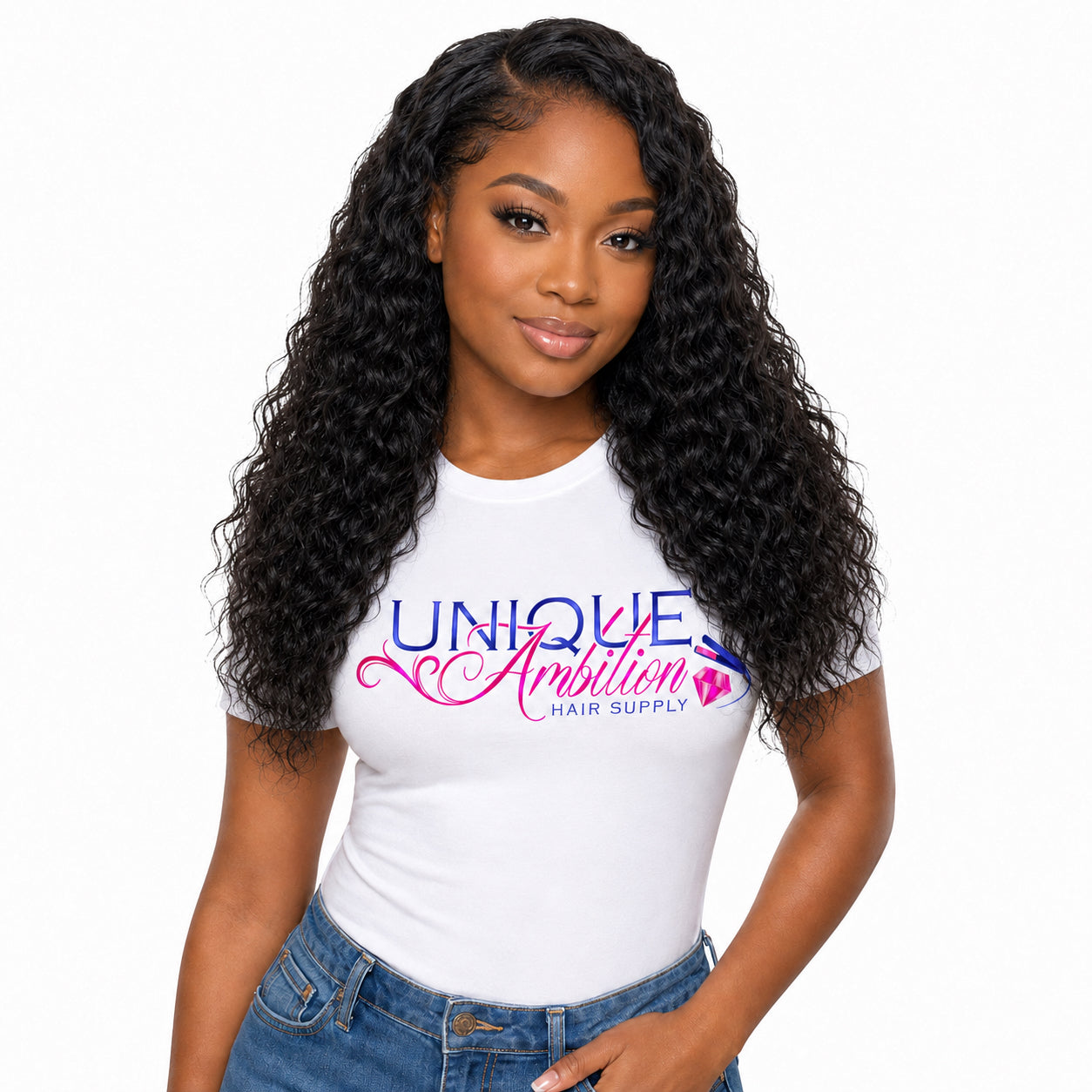 Water Wave Half Wig