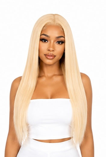 Blonde Straight 13x4 Transparent Lace Front Wig