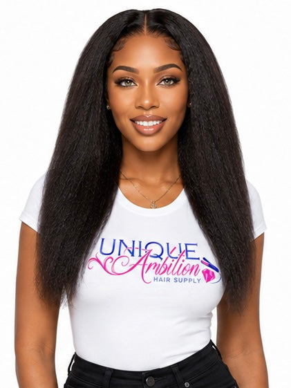 Brazilian Kinky Straight U-Part Wig