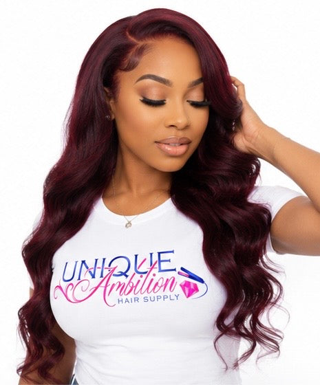 Burgundy Body Wave Bundles