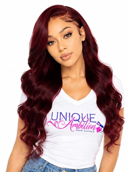 Burgundy Body Wave Bundle Deals