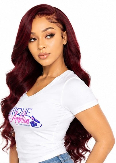 Burgundy Body Wave Bundle Deals