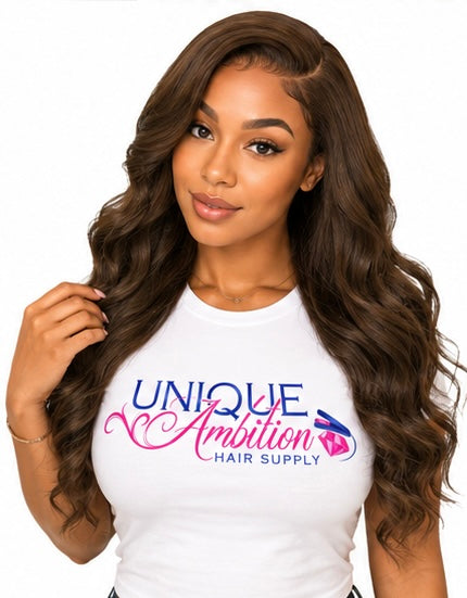 Chocolate Brown Invisible Clip-ins