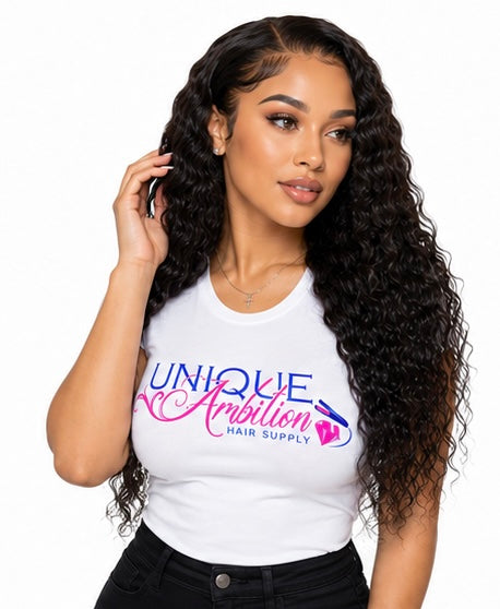 Deep Wave 13x4 Transparent Lace Front Wig