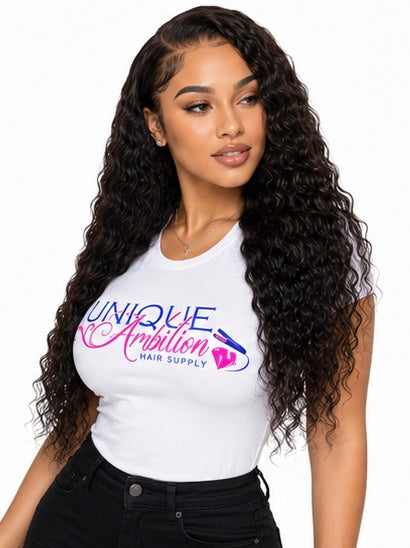 Deep Wave 13x4 Transparent Lace Front Wig