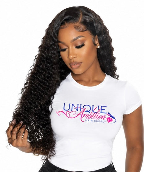 Deep Wave 13x6 HD Lace Front Invisible Hairline Wig