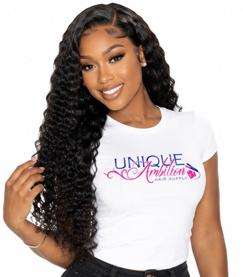 Deep Wave 13x6 HD Lace Front Invisible Hairline Wig