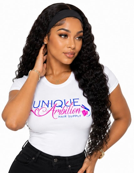 Deep Wave Headband Wig
