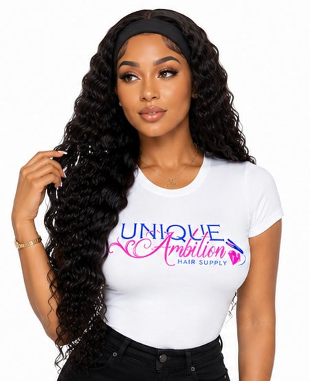Deep Wave Headband Wig