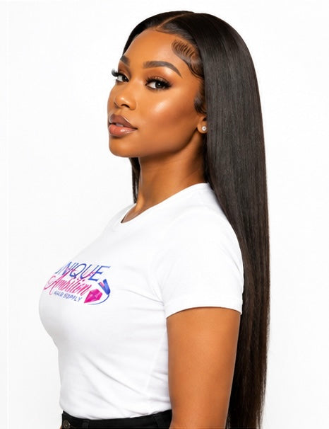 Glueless Straight 2x6 HD Lace Closure Wig