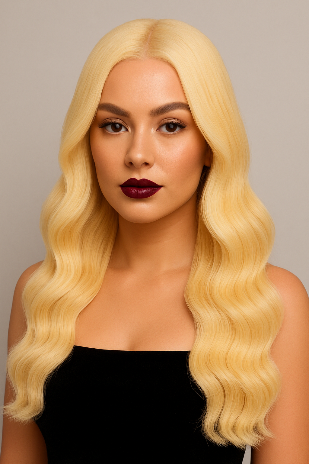 Blonde Body Wave 13x4 Transparent Lace Front Wig