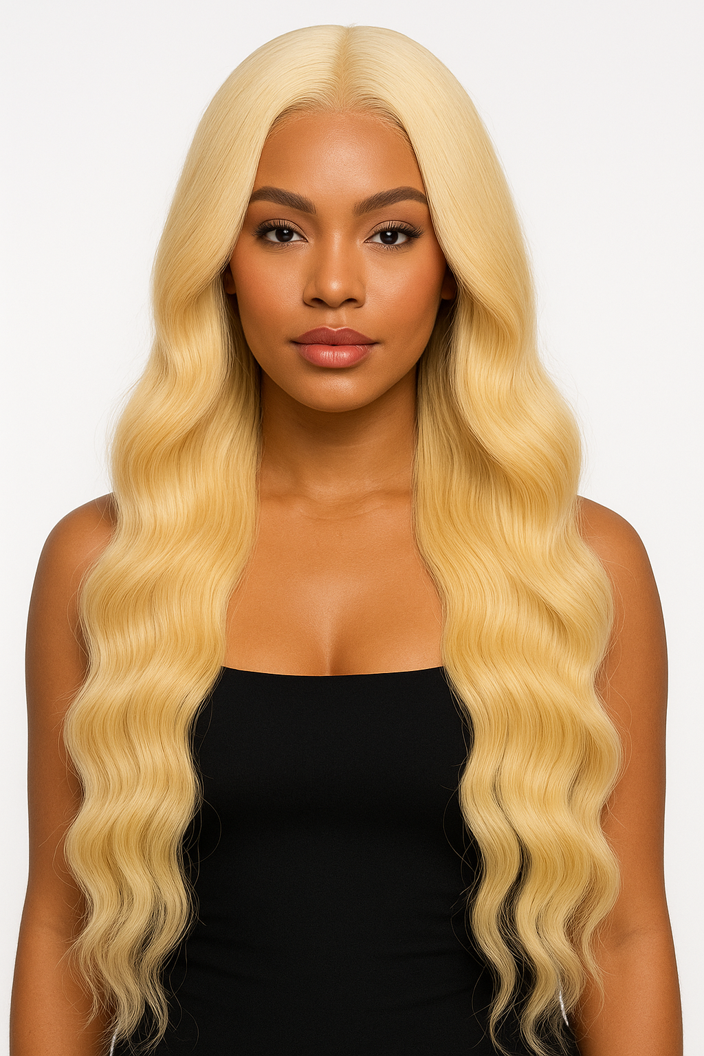 Blonde Body Wave 13x4 Transparent Lace Front Wig