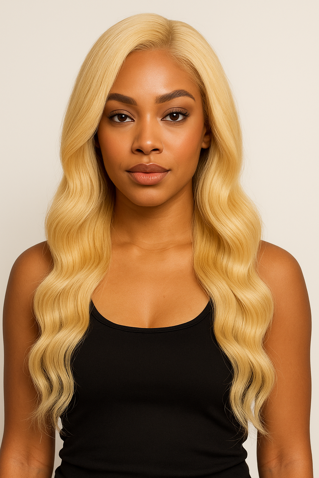 Blonde Body Wave 13x4 Transparent Lace Front Wig