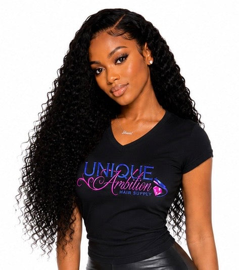 Indian Curly Natural Black Clip-In Extensions