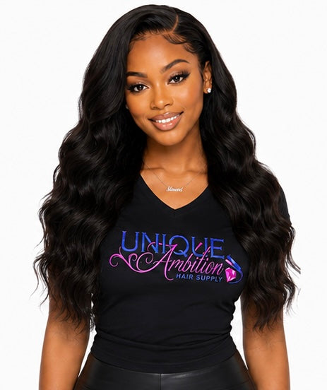 Indian Wavy Natural Black Clip-In Extensions
