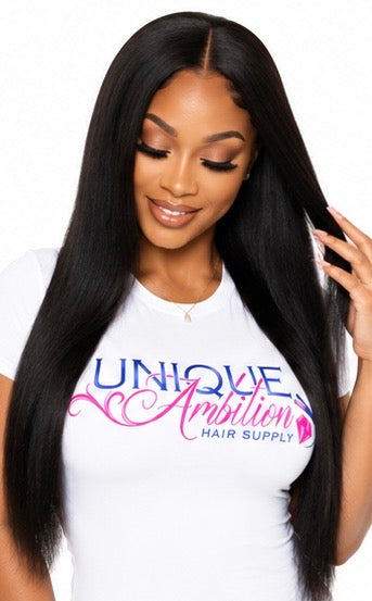 Jet Black Invisible Clip-ins