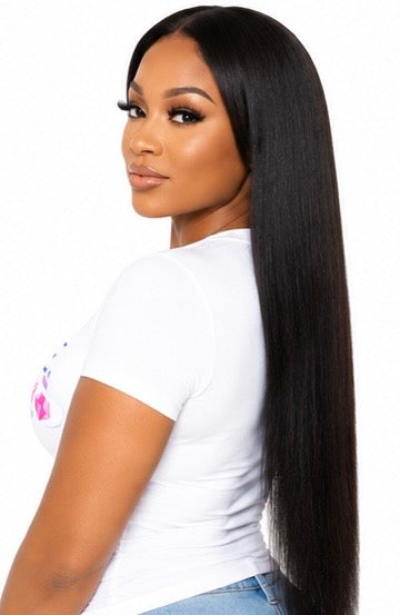 Jet Black Invisible Clip-ins