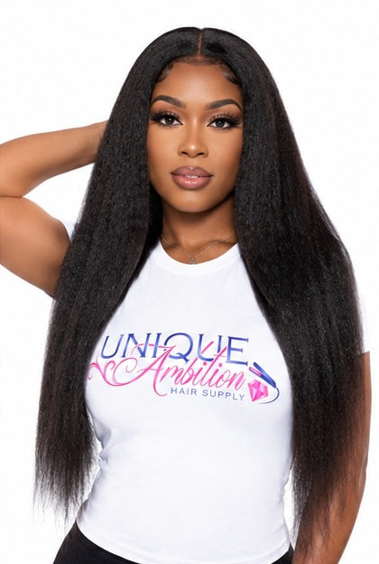 Kinky Straight Tape-In Extensions