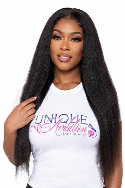 Kinky Straight Tape-In Extensions