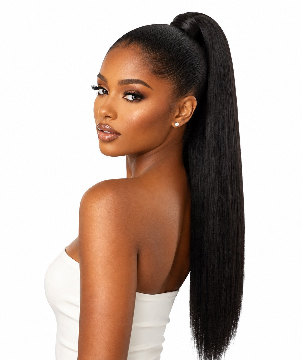 Natural Black Ponytail