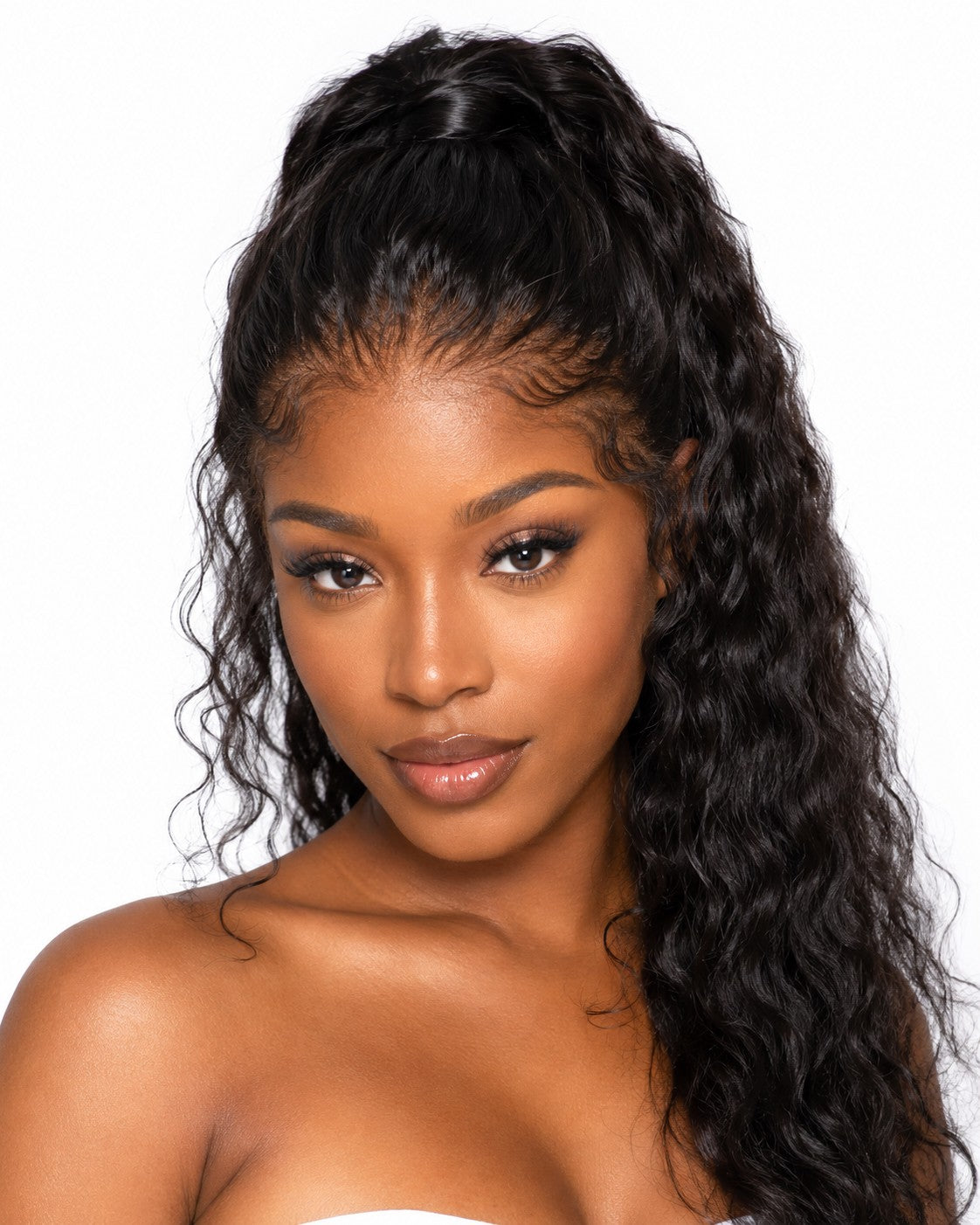 Raw Indian Wavy Transparent Frontal