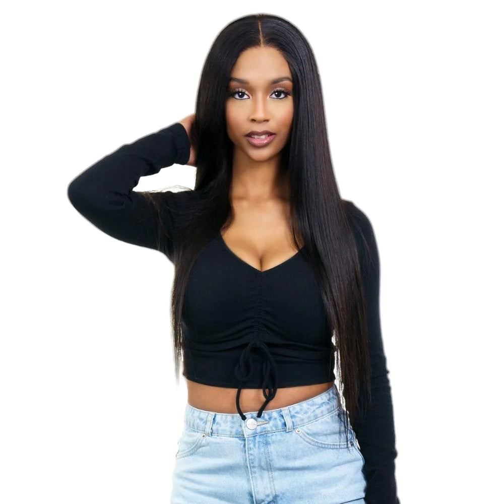 Crystal Clarity Closure Wig