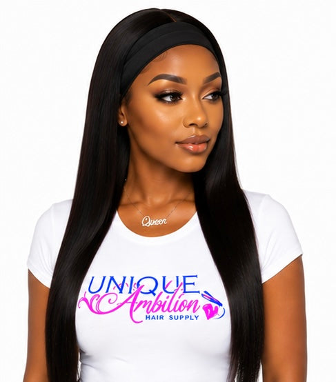 Straight Headband Wig