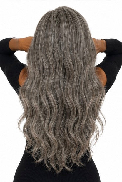 Vietnamese Natural Gray Hair Extensions