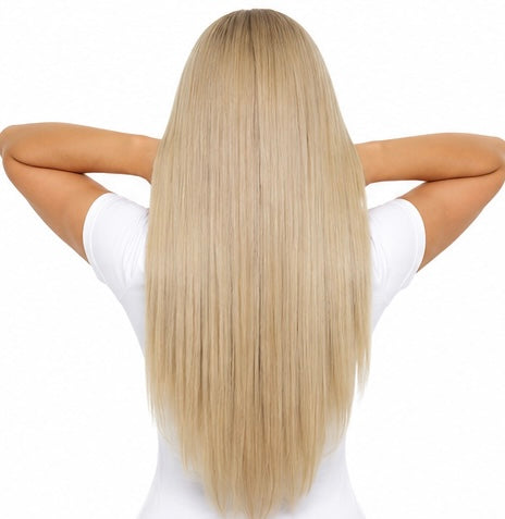 Warm Honey Blonde  Invisible Clip-ins