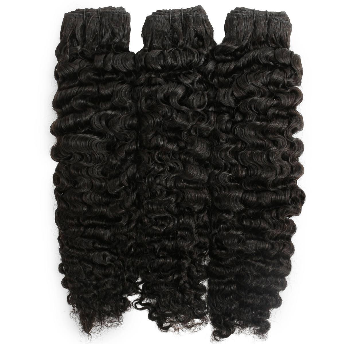 Raw Burmese Curly Human Hair Bundle Deals