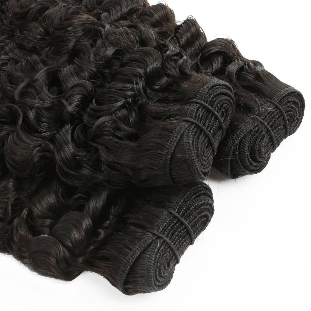 Raw Burmese Curly Human Hair Bundle Deals