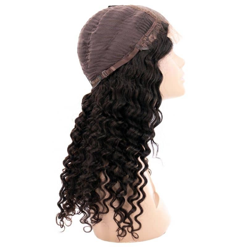 Goddess Waves Transparent Closure Wig